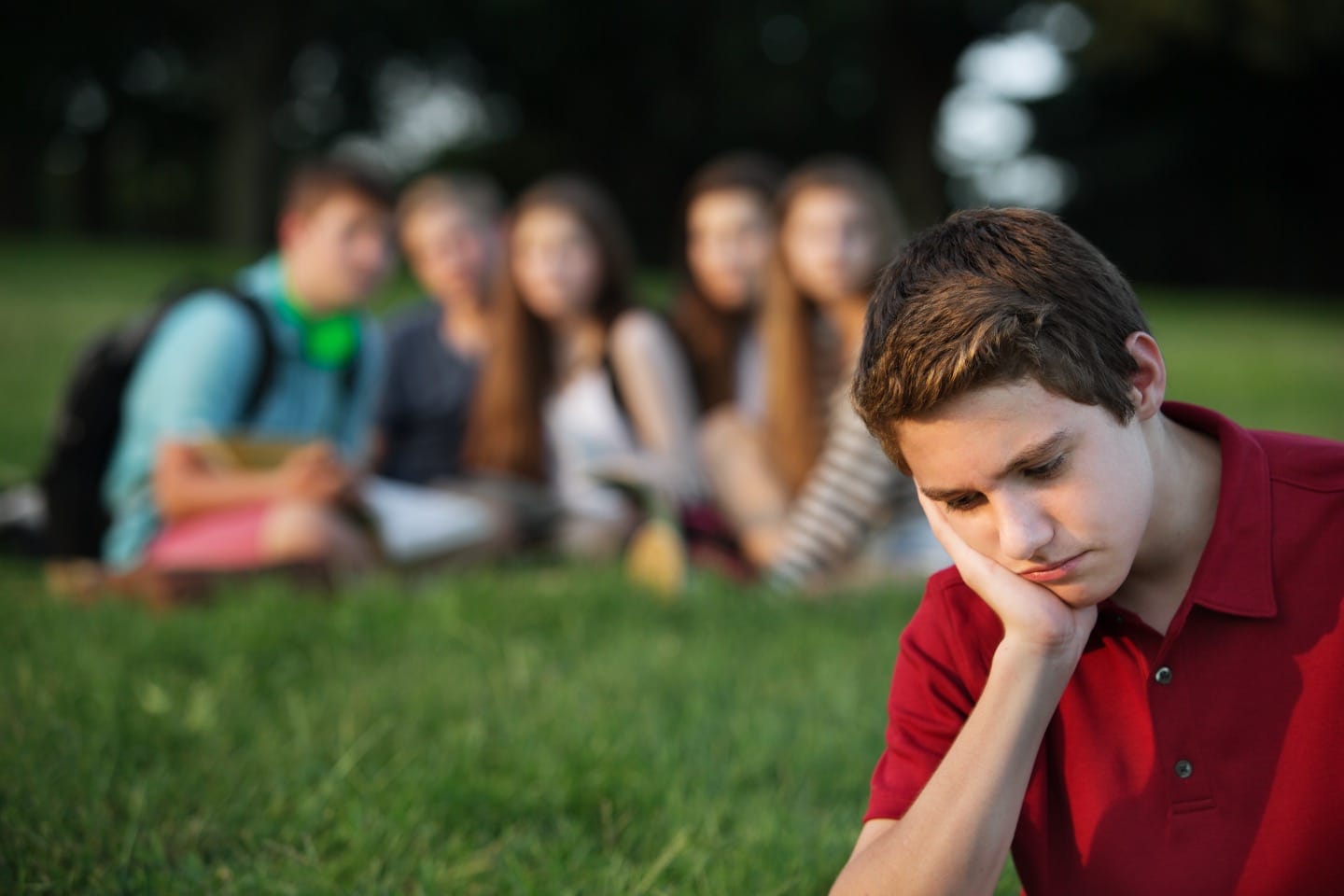 Teenagers coping with rejection