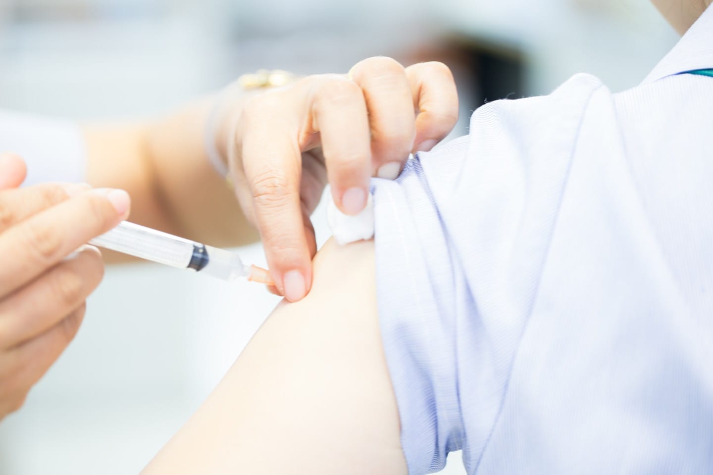 Vaccination reduces your risk of flu